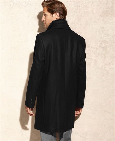 michael kors men overcoat|Michael Kors overcoat wool.